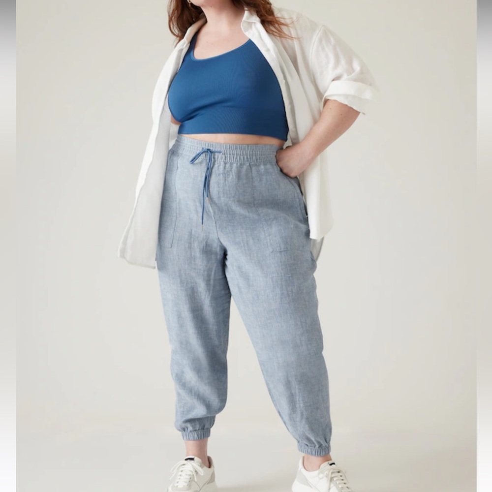 NWT Athleta Linen Jogger Size‎ 24